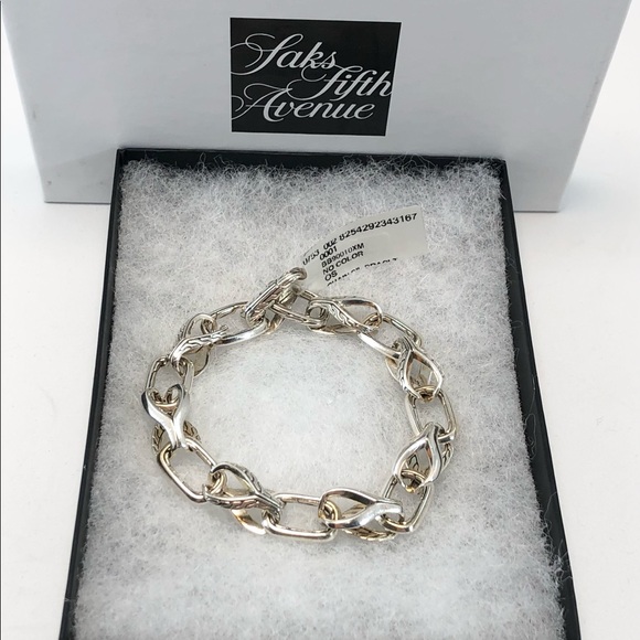 JOHN HARDY Classic Chain Link Sterling Silver Bracelet - Picture 3 of 7